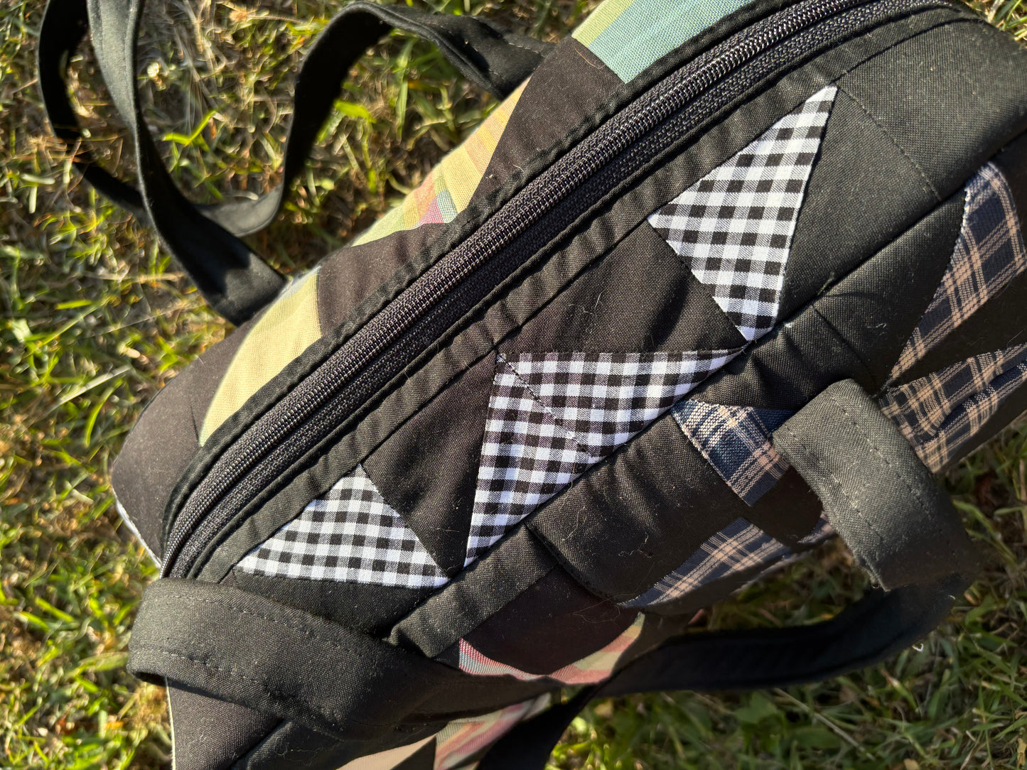 Handmade ONE OF A KIND Bowler Bag
