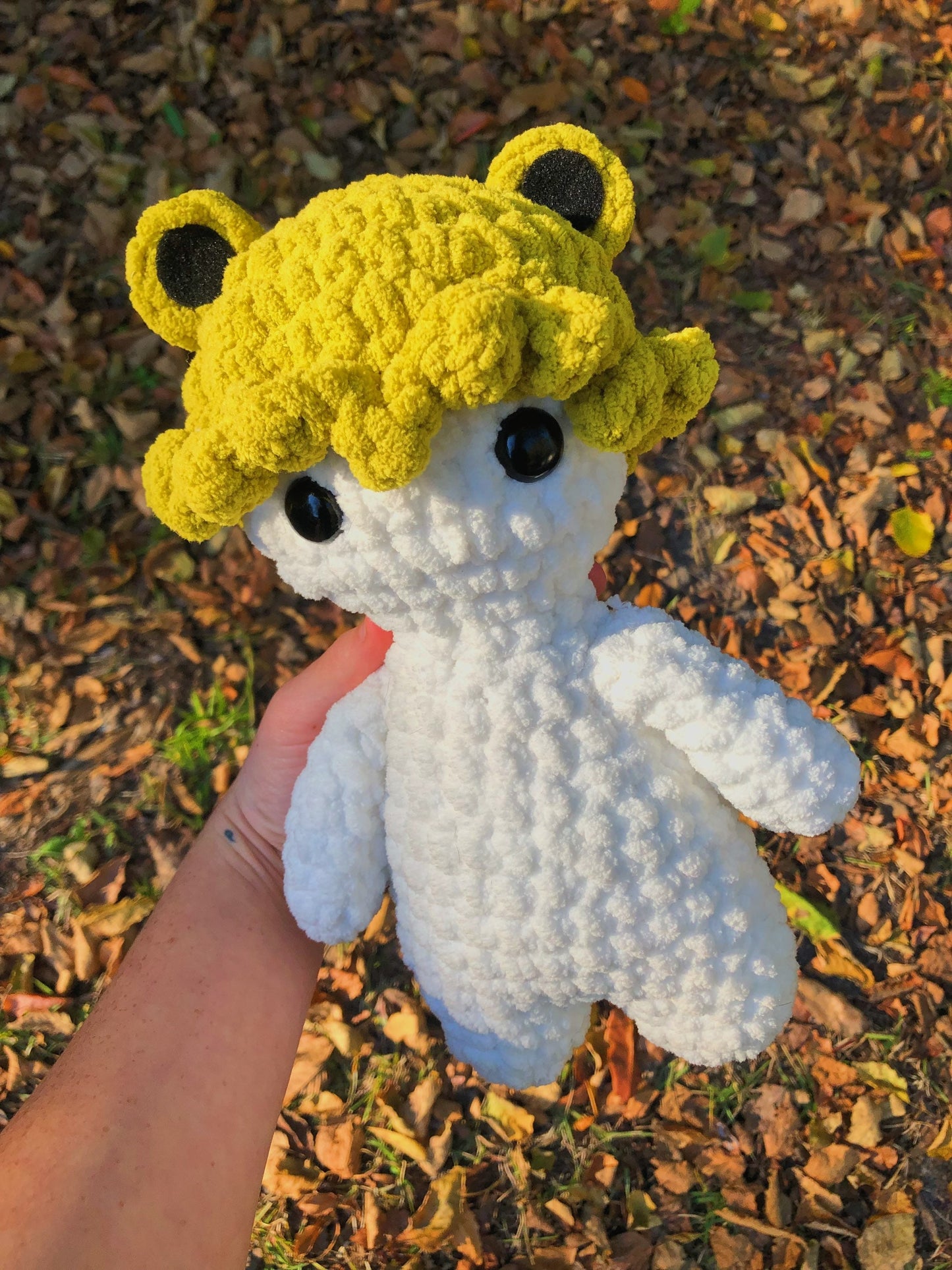 Frog Mushie Crochet Plush Pattern PDF Digital download
