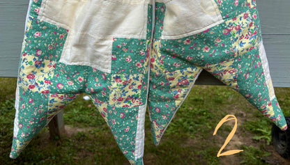 Red And Yellow Floral REVERSIBLE Bow Door Hanger/ Tree Topper