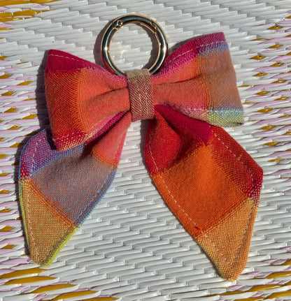 Bow Bag Charms (Vintage Fabric)