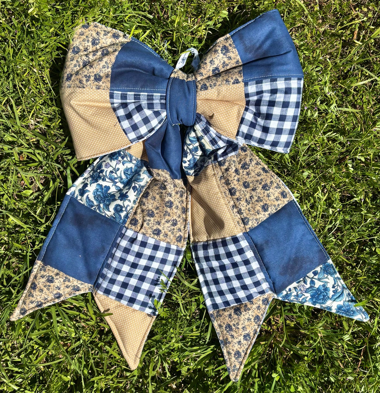 Blueberry Pie Mini Bow