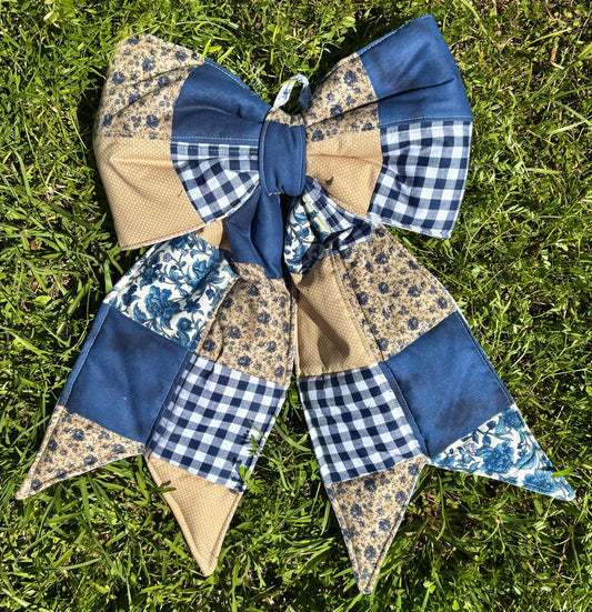 Blueberry Pie Mini Bow