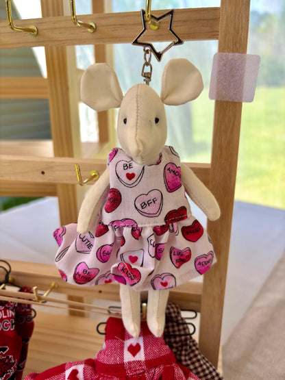 Mice Bag Charms BODY ( Removable /Interchangeable Outfits)✨