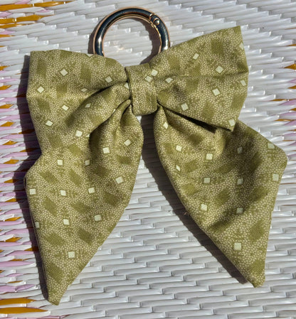Bow Bag Charms (Vintage Fabric)