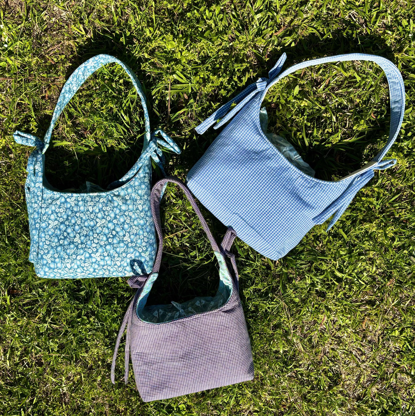 Handmade Bow Bags (Vintage Fabric