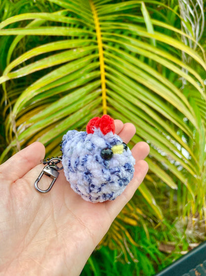 handmade Crochet Chicken/ Mini Chicken Plush / plushie keychain