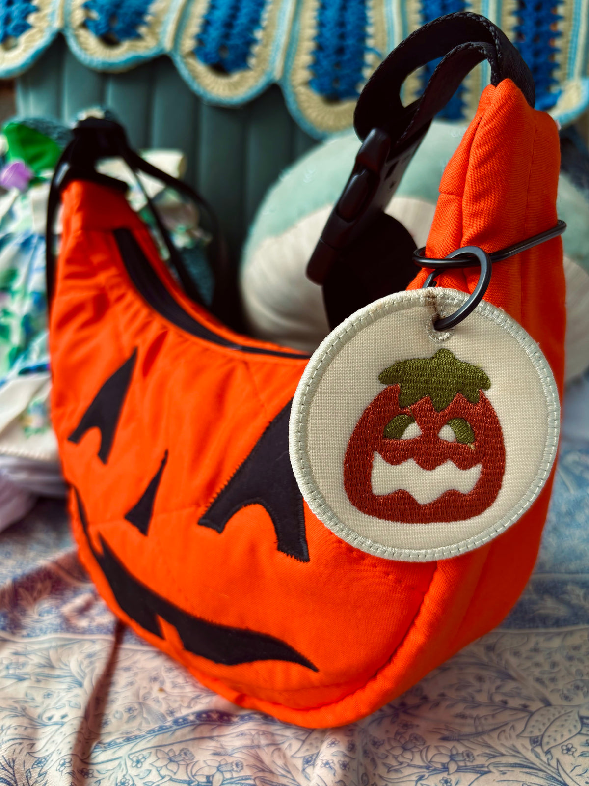 Halloween Cookie  Bag Charm/ Keychain