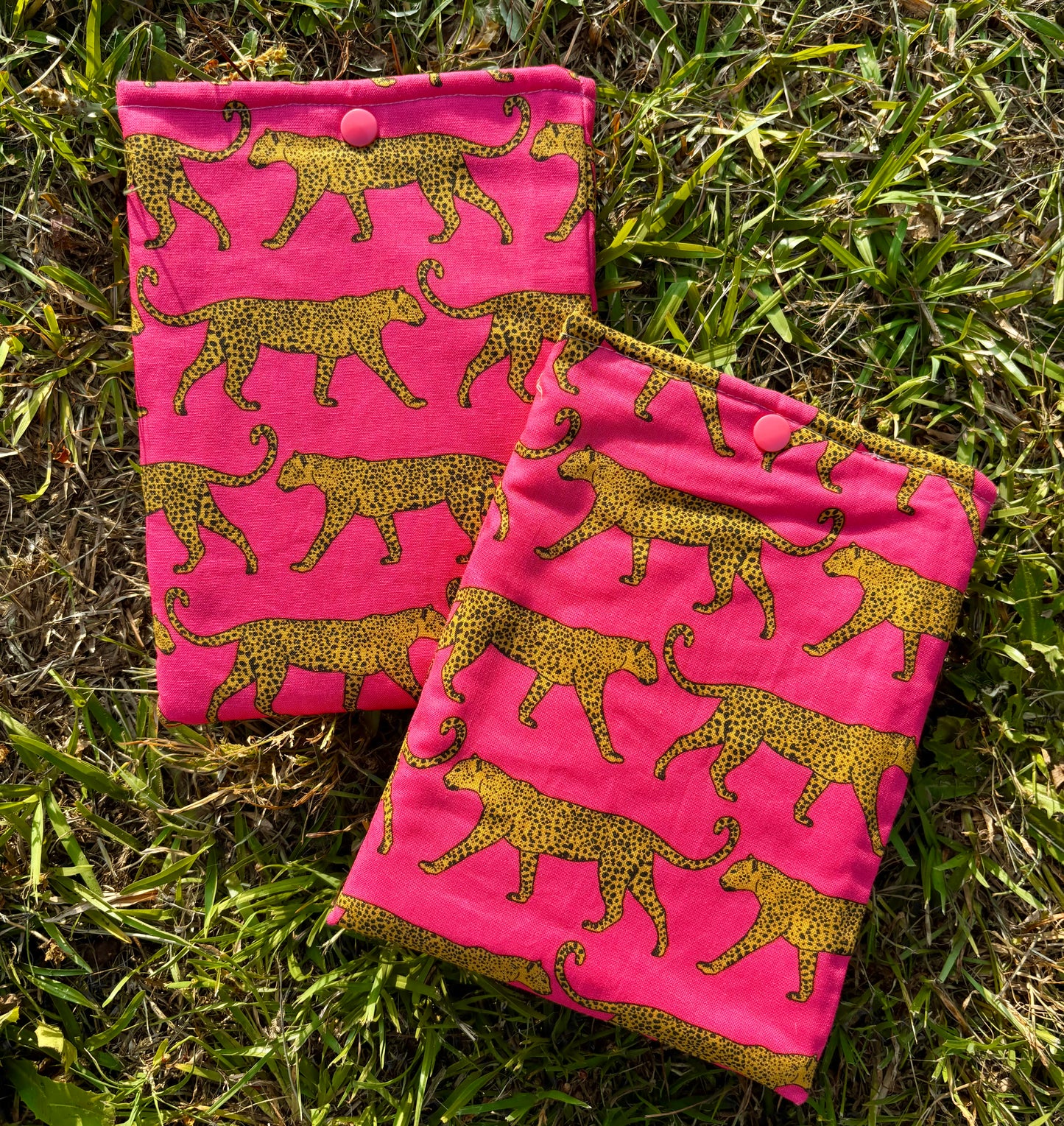 Book/Kindle Sleeve (cheetah)