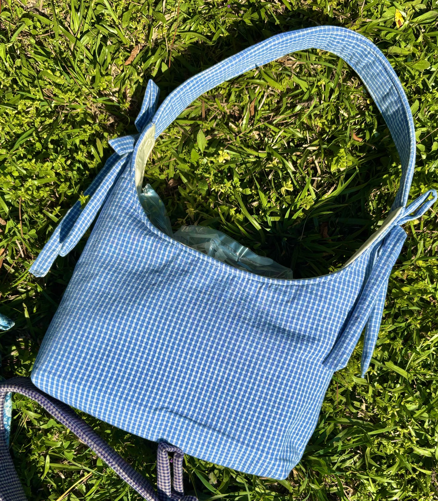 Handmade Bow Bags (Vintage Fabric