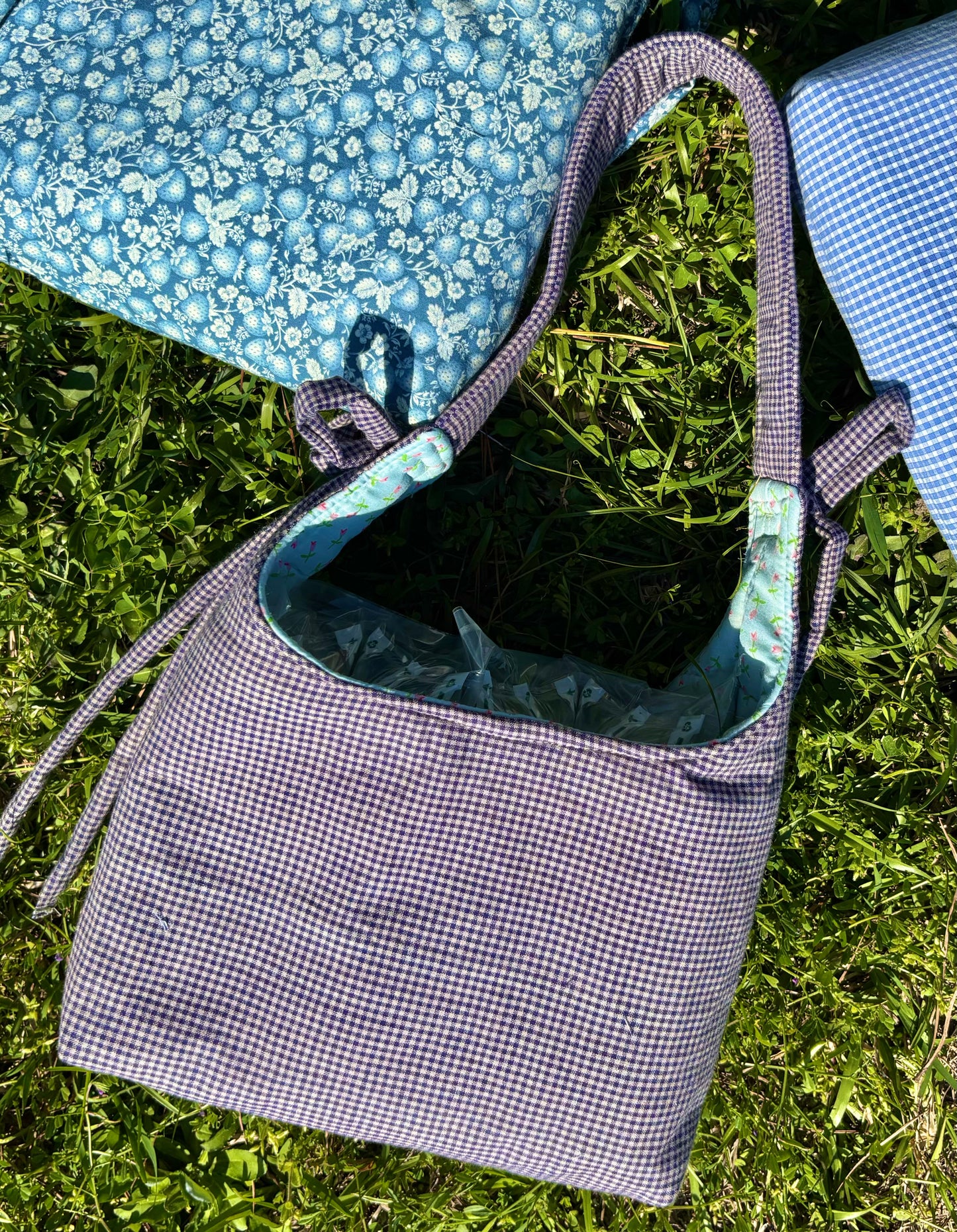 Handmade Bow Bags (Vintage Fabric