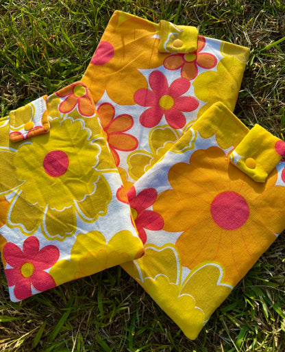 Book/Kindle Sleeve Made From Vintage Fabric!
