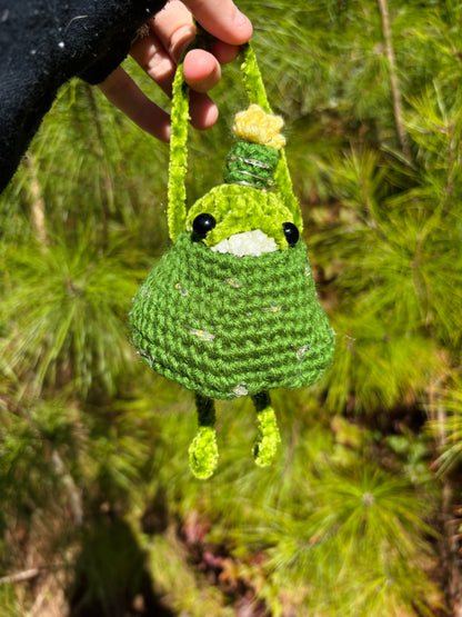 Christmas Tree Frog Bag Charm (LIGHTS UP)