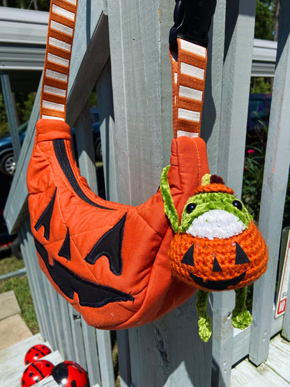 Halloween Frog Bag Charms