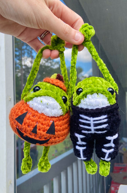 Halloween Frog Bag Charms