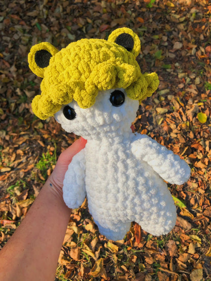 Frog Mushie Crochet Plush Pattern PDF Digital download