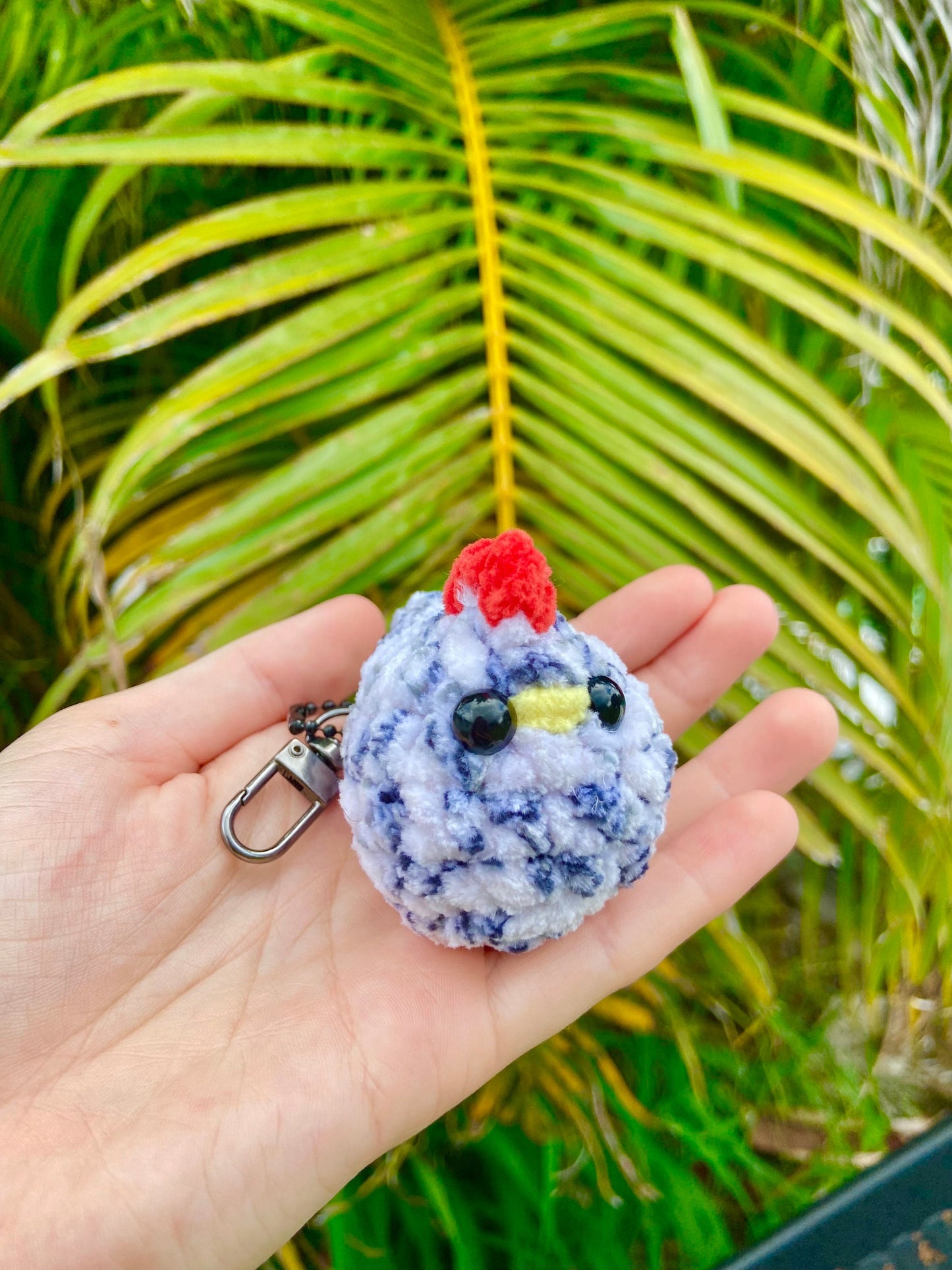 handmade Crochet Chicken/ Mini Chicken Plush / plushie keychain